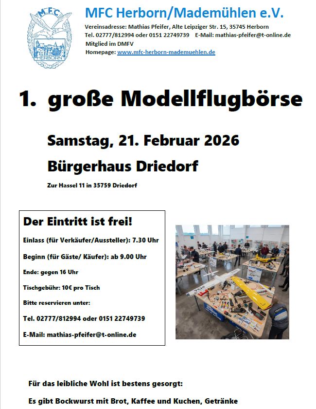 2025 Flyer Modellflugbrse